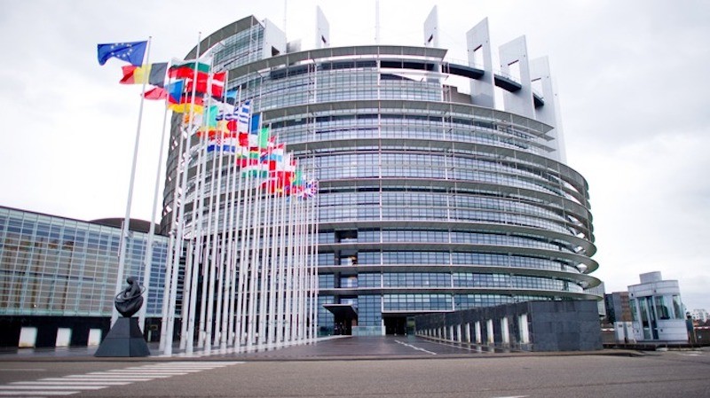 La sede del Parlamento europeo a Strasburgo