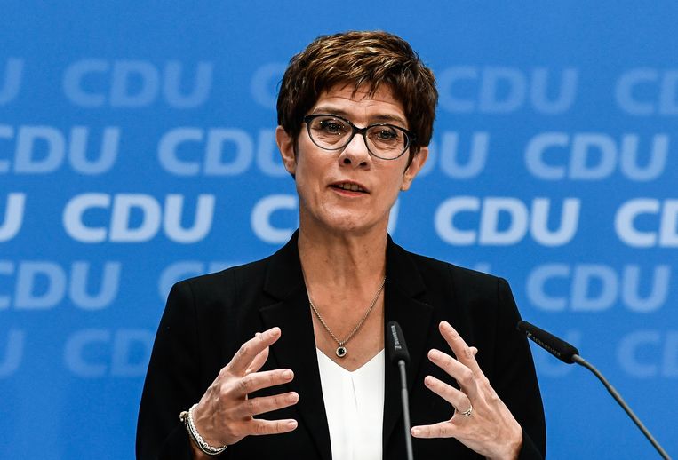 Annegret Kramp-Karrenbauer Presidente CDU e nuovo Ministro della difesa tedesco