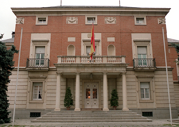 Il palazzo de La Moncloa, la residenza ufficiale del primo ministro spagnolo. Da aprile cerca un nuovo inquilino.