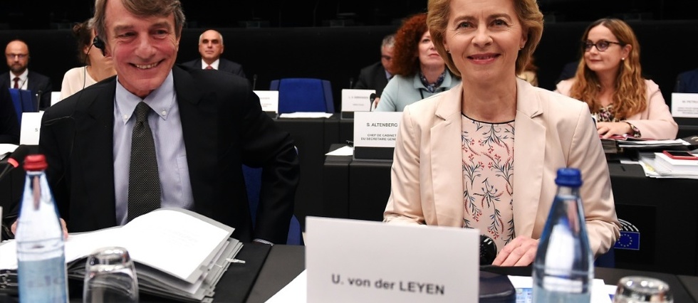 David Sassoli e Ursula von der Leyen