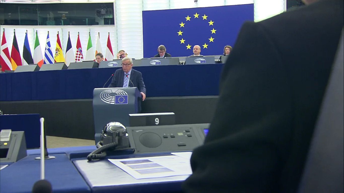 Il presidente della Commissione europea, Jean-Claude Juncker