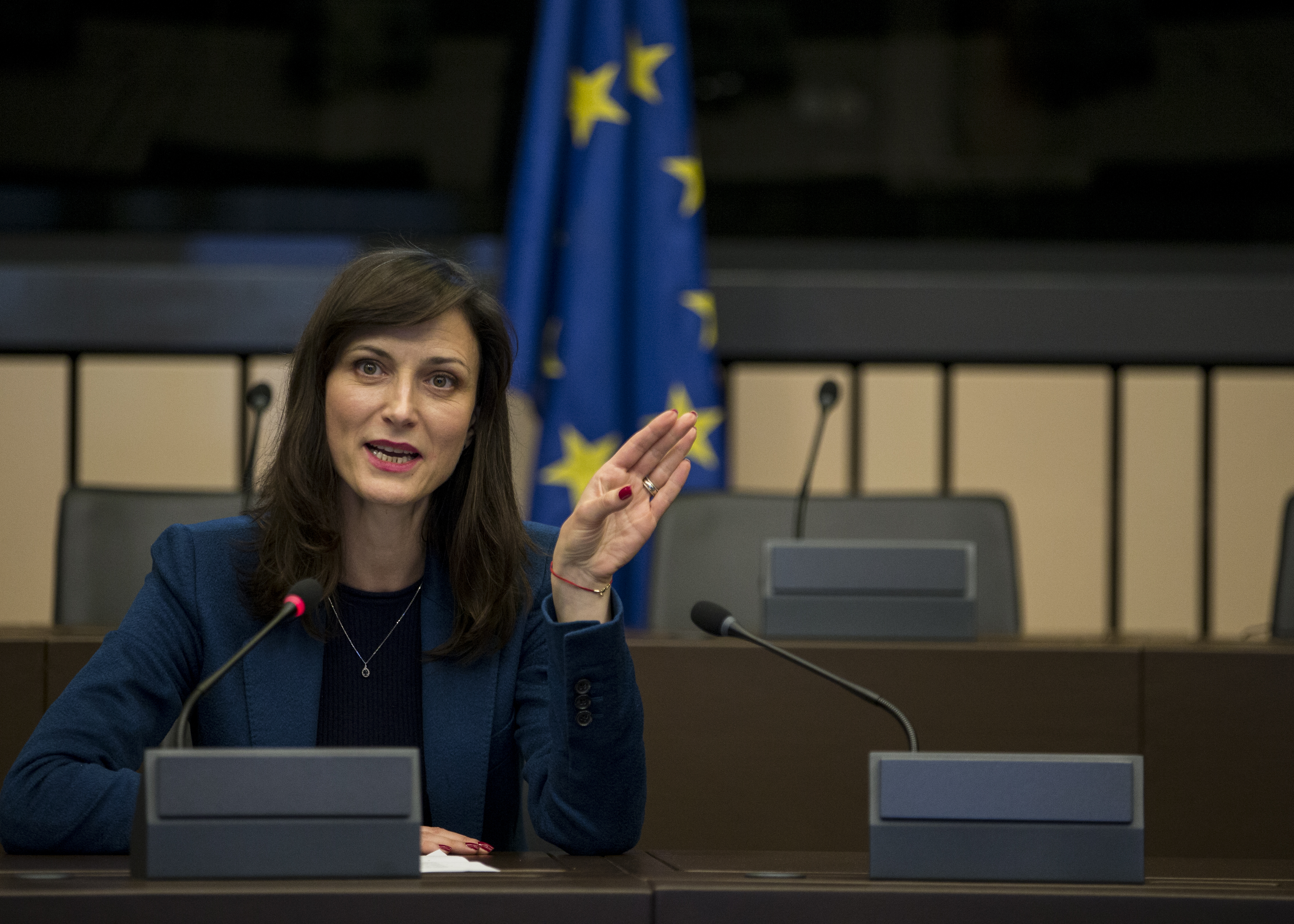 La commissaria europea Mariya Gabriel