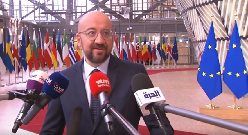 Il presidente del Consiglio europeo, Charles Michel.