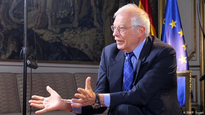 L'alto rappresentante UE per la politica Estera e di Sicurezza Josep Borrell