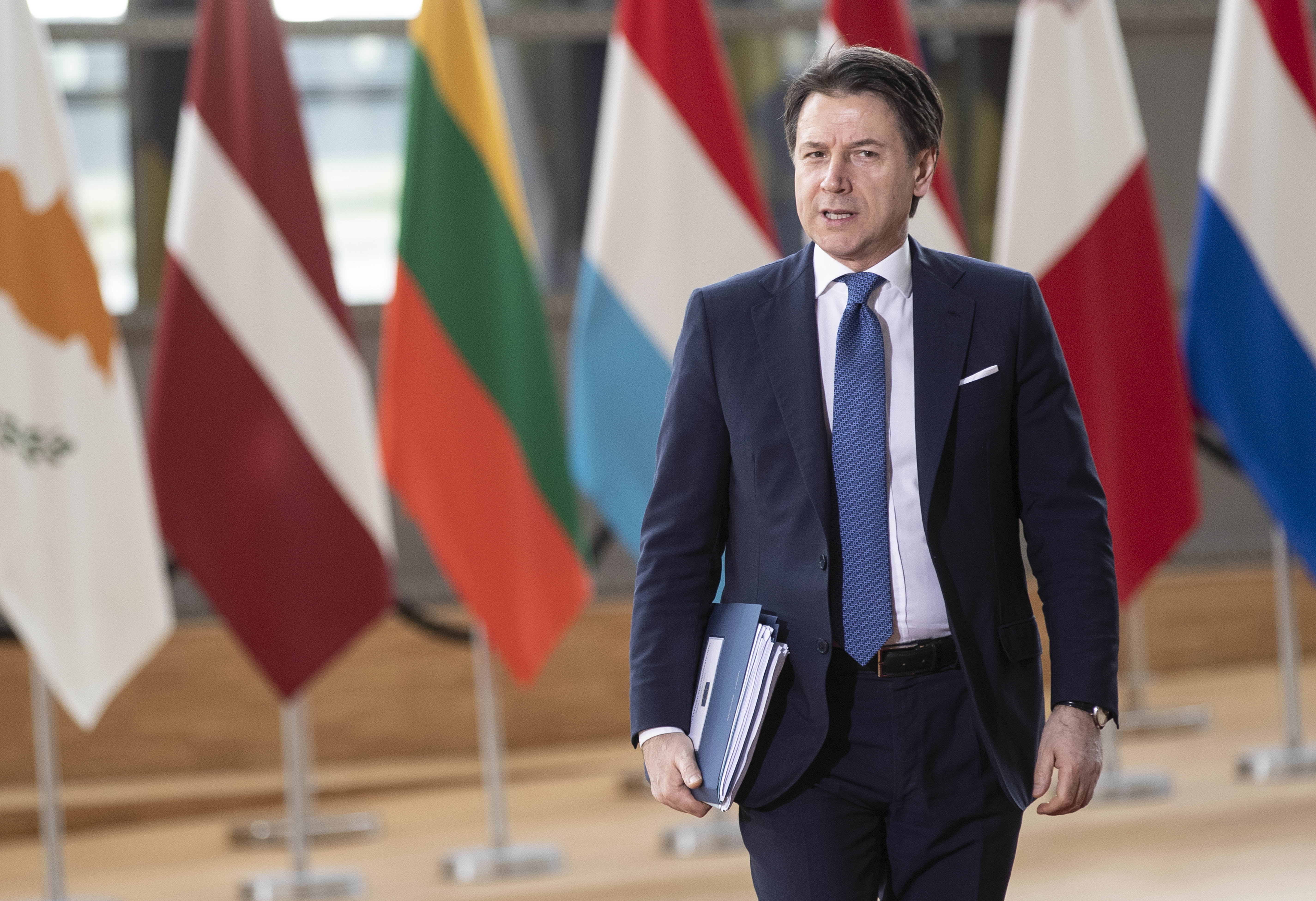 Il presidente del Consiglio Giuseppe Conte