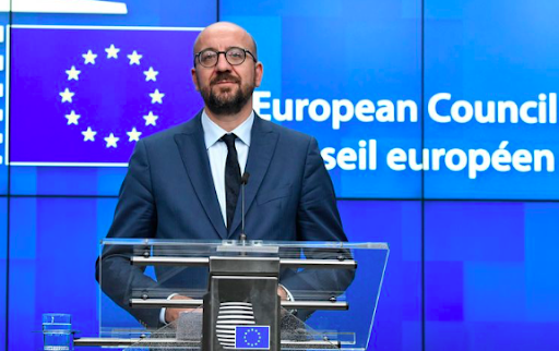 Il presidente del Consiglio europeo, Charles Michel