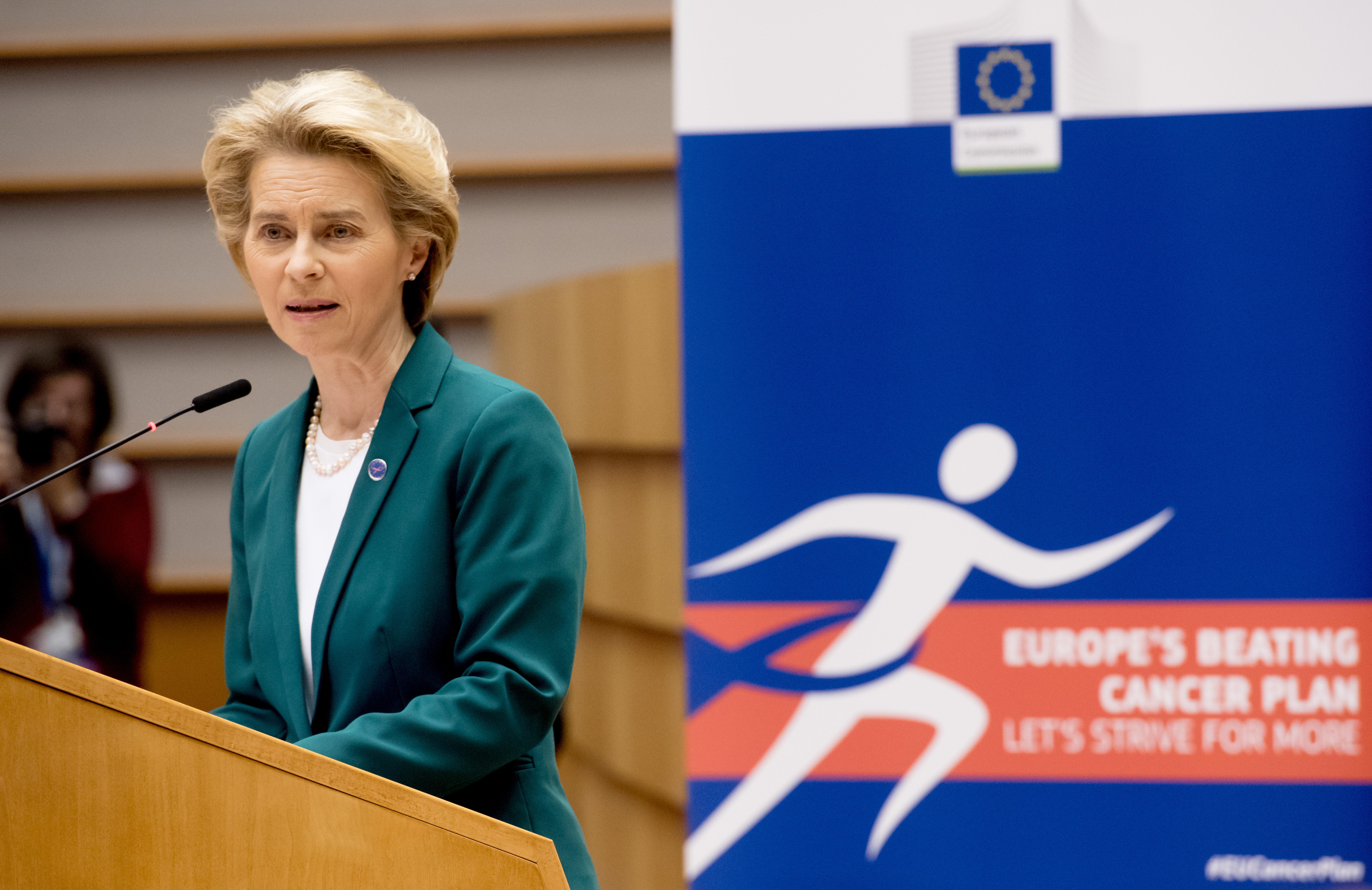 Ursula von der Leyen.