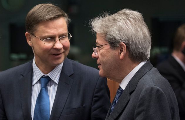 Valdis Dombrovskis e Paolo Gentiloni