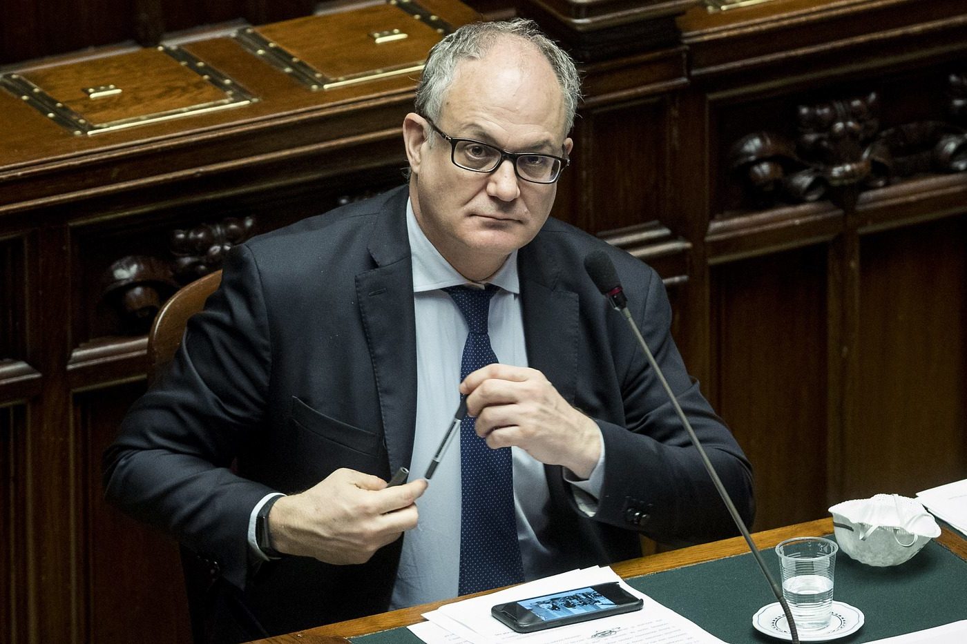 Il ministro dell'Economia, Roberto Gualtieri