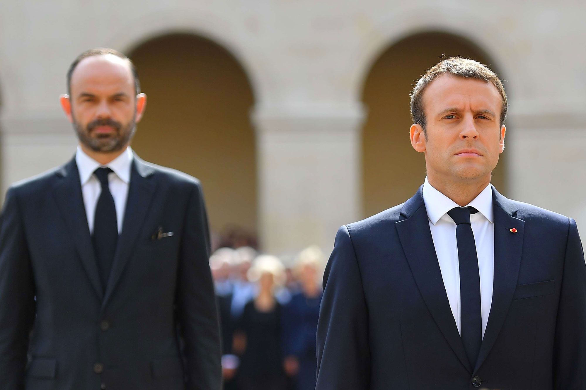 Edouard Philippe e Emmanuel Macron