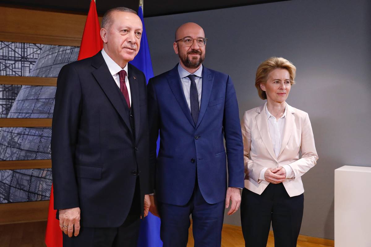 Erdogan Michel von der Leyen