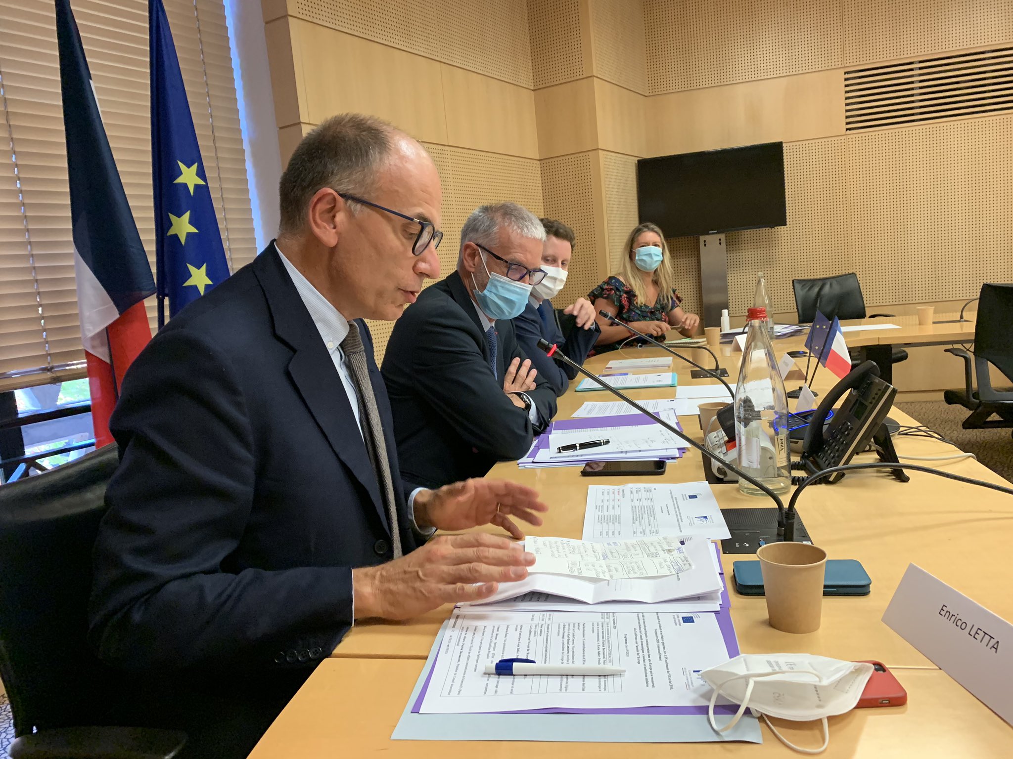 Enrico Letta interviene al dibattito del Comitato economico e sociale europeo [9 settembre 2020]