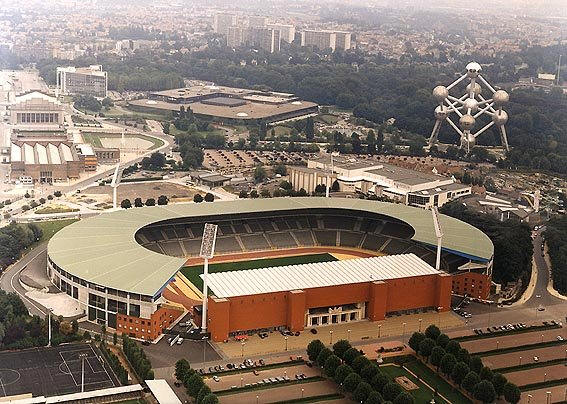 Lo stadio Re Baldovino, ad Heysel, ospita le partite della nazionale di calcio del Belgio