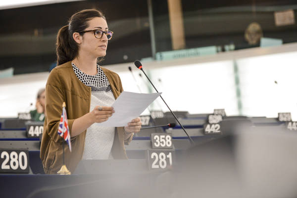 Eleonora Evi al Parlamento di Strasburgo 
Copyright: © European Union 2015 - EP