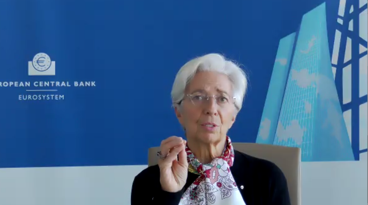 La presidente della BCE, Christine Lagarde