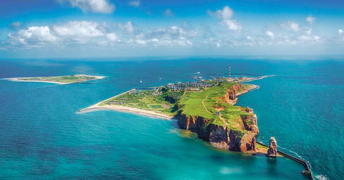 L'arcipelago tedesco di Helgoland, nel Mare del Nord