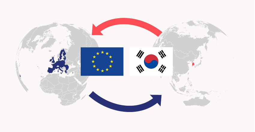 Trasferimento Dati Corea Sud UE