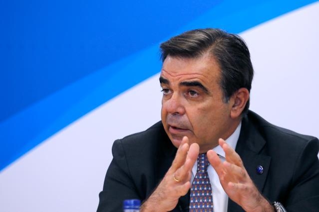 Il vicepresidente della Commissione europea Margaritis Schinas