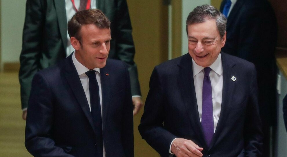 Draghi Macron