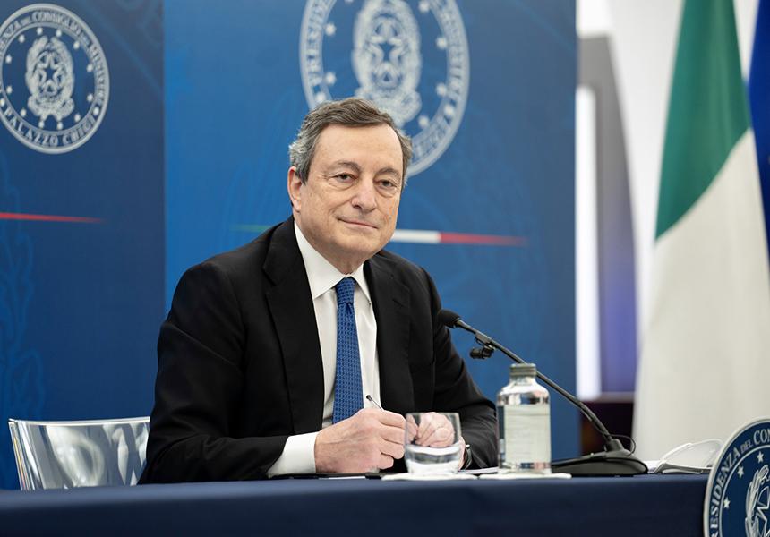 Mario Draghi riconoscimento dal Financial Times