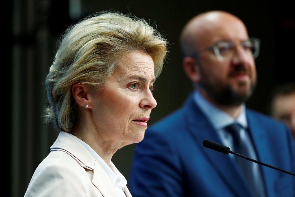 Ursula von der Leyen e Charles Michel