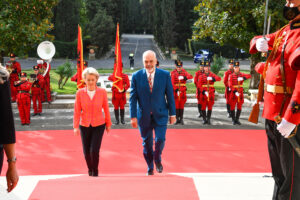 Ursula von der leyen albania