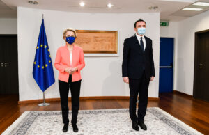 Ursula von der Leyen Albin Kurti Kosovo