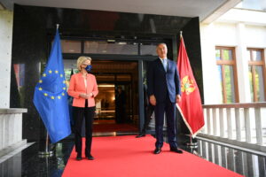 Ursula von der Leyen Milo Dukanovic Montenegro Ue