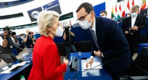 von der leyen Morawiecki polonia ue