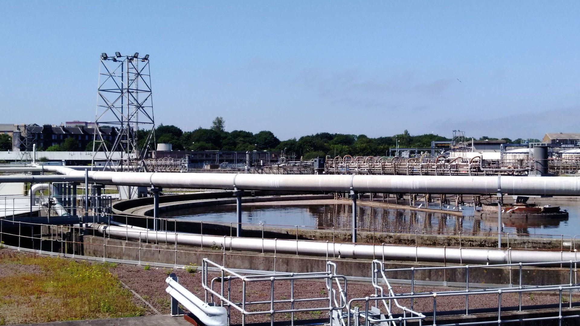 Un impianto di depurazione dell'acqua. Si contesta anche questo al nostro Paese. Sulla carente gestione delle acque di scarico per l'Italia è in arrivo una nuova maxi-multa [foto: Agenzia europea per l'ambiente]