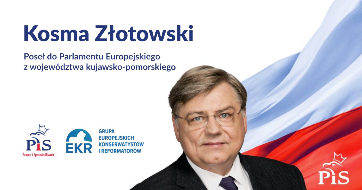 Kosma Zlotowski, candidato dell'ECR per la presidenza del Parlamento europeo [foto: sito internet del deputato, https://kosmazlotowski.eu/]