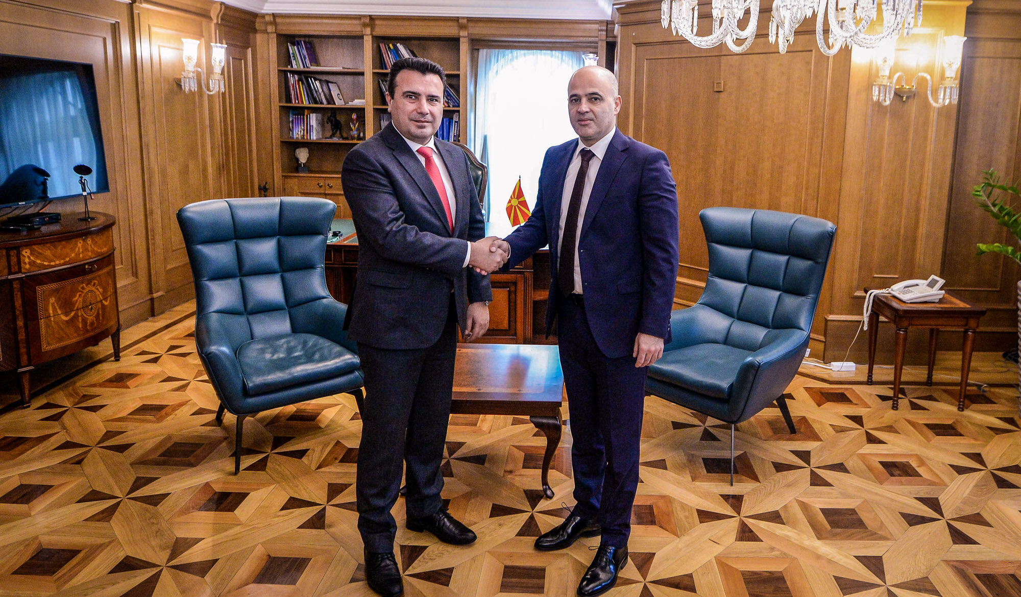 Dimitar Kovačevski Zoran Zaev Macedonia Nord