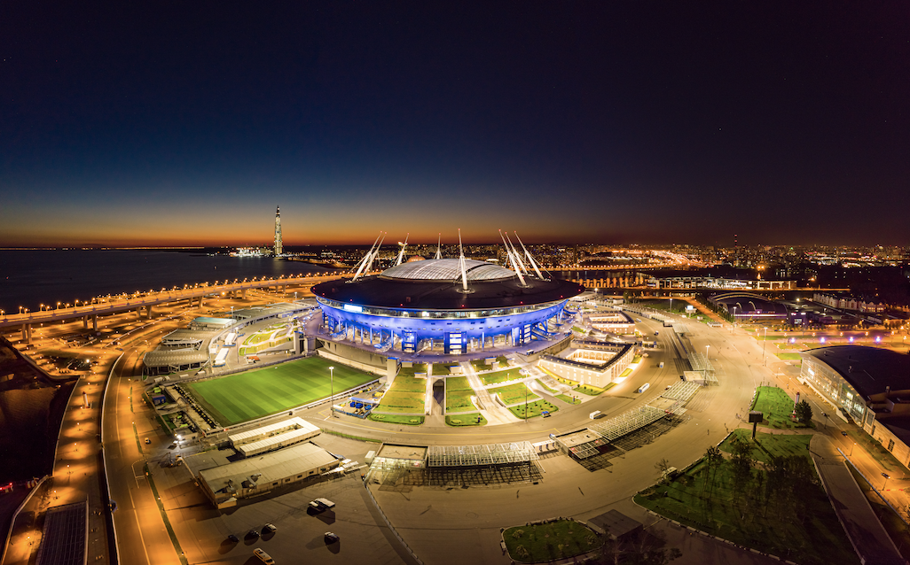 Gazprom Arena Champions League Russia