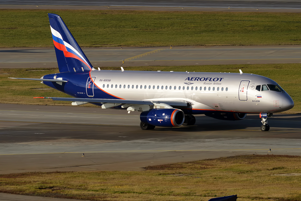 Un velivolo di Aeroflot. L'UE dichiara 20 operatori russi non sicuri [foto: Wikimedia Commons]