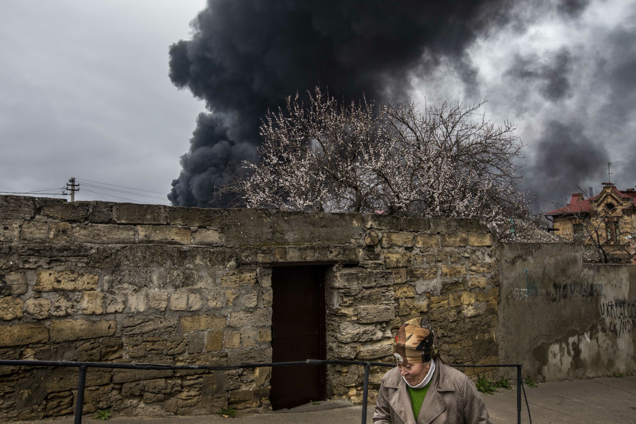 GUERRA IN UCRAINA, BOMBARDAMENTO RUSSO A ODESSA