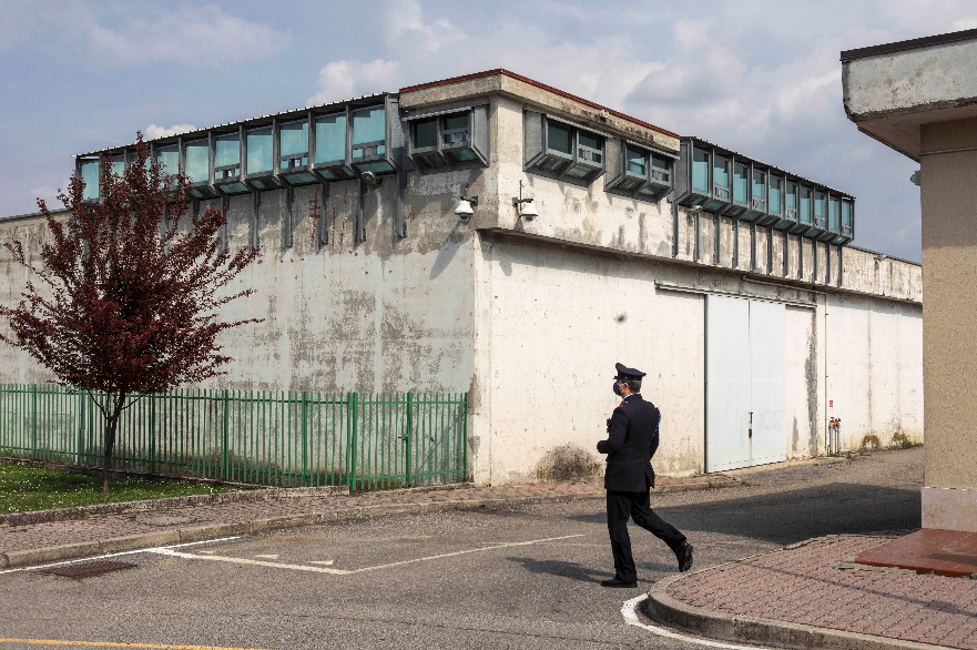 Casa circondariale di Bergamo. Le carceri italiane ancora oggetto di critiche del Consiglio d'Europa [foto: imagoeconomica]