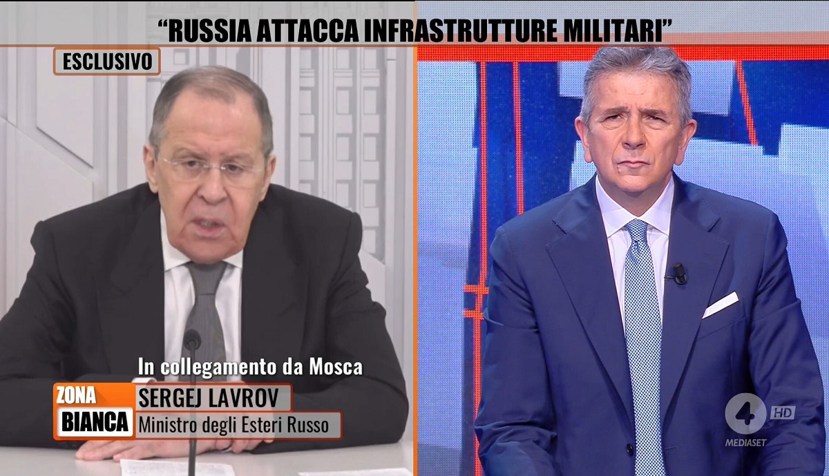 Lavrov Zona Bianca Russia Propaganda