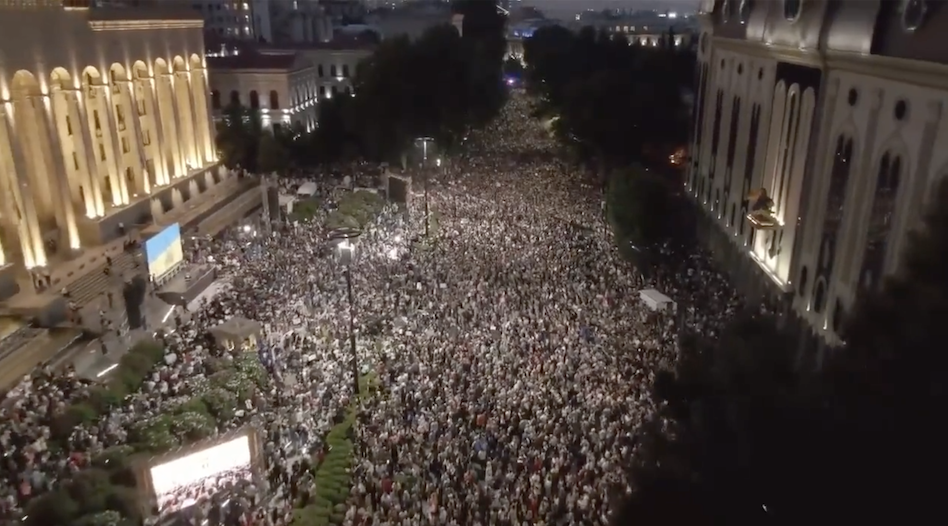 Georgia Manifestazione UE