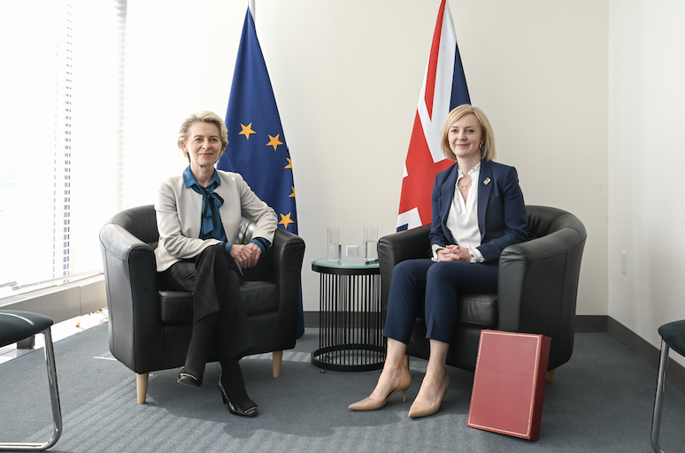 Liz Truss Ursula von der Leyen