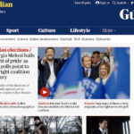 The Guardian Meloni Elezioni Italia