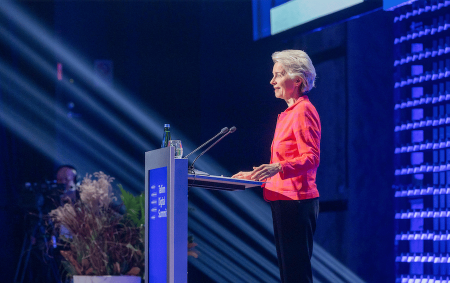 Ursula von der Leyen Tallinn Digital Forum