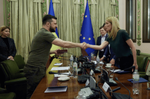 Roberta Metsola Volodymyr Zelensky Ue Ucraina