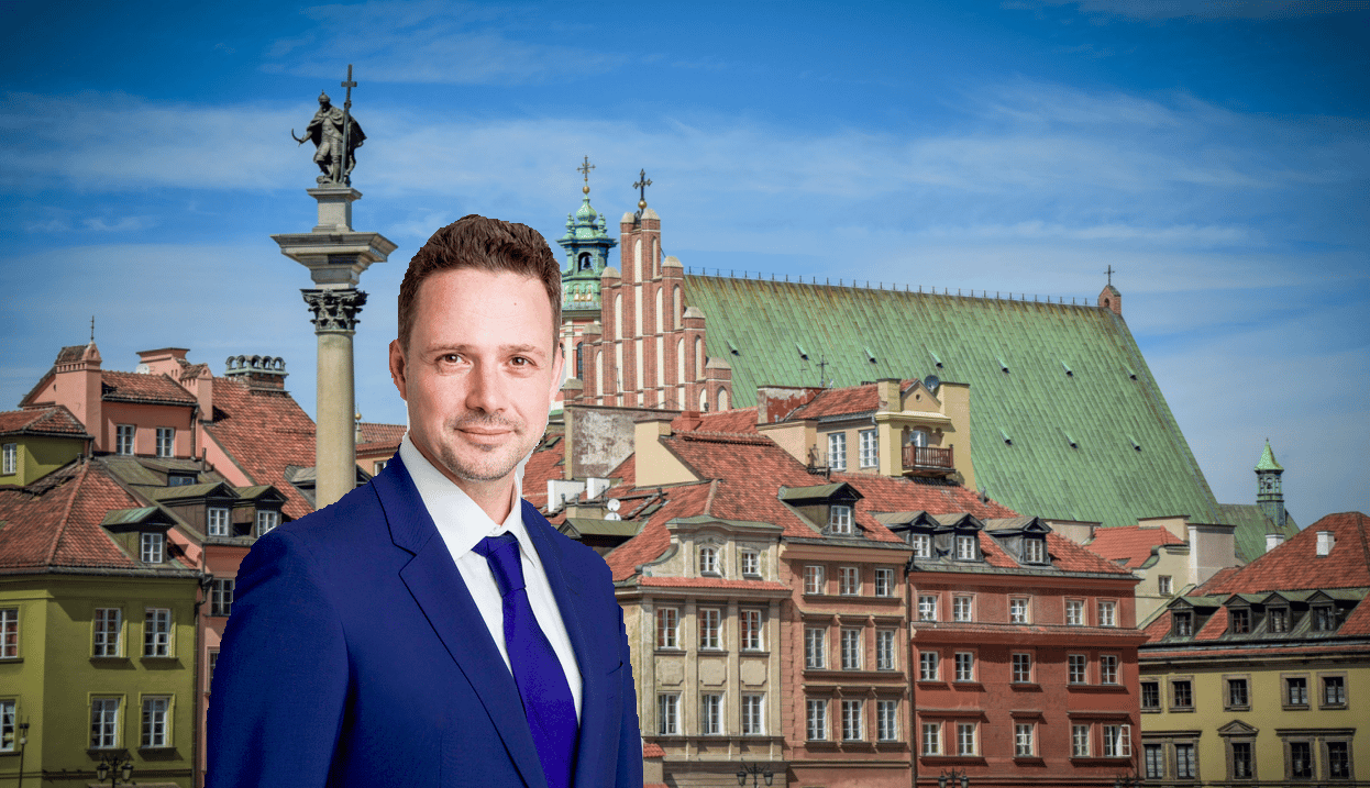 The city Mayor of Warsaw, Rafal Trzaskowski