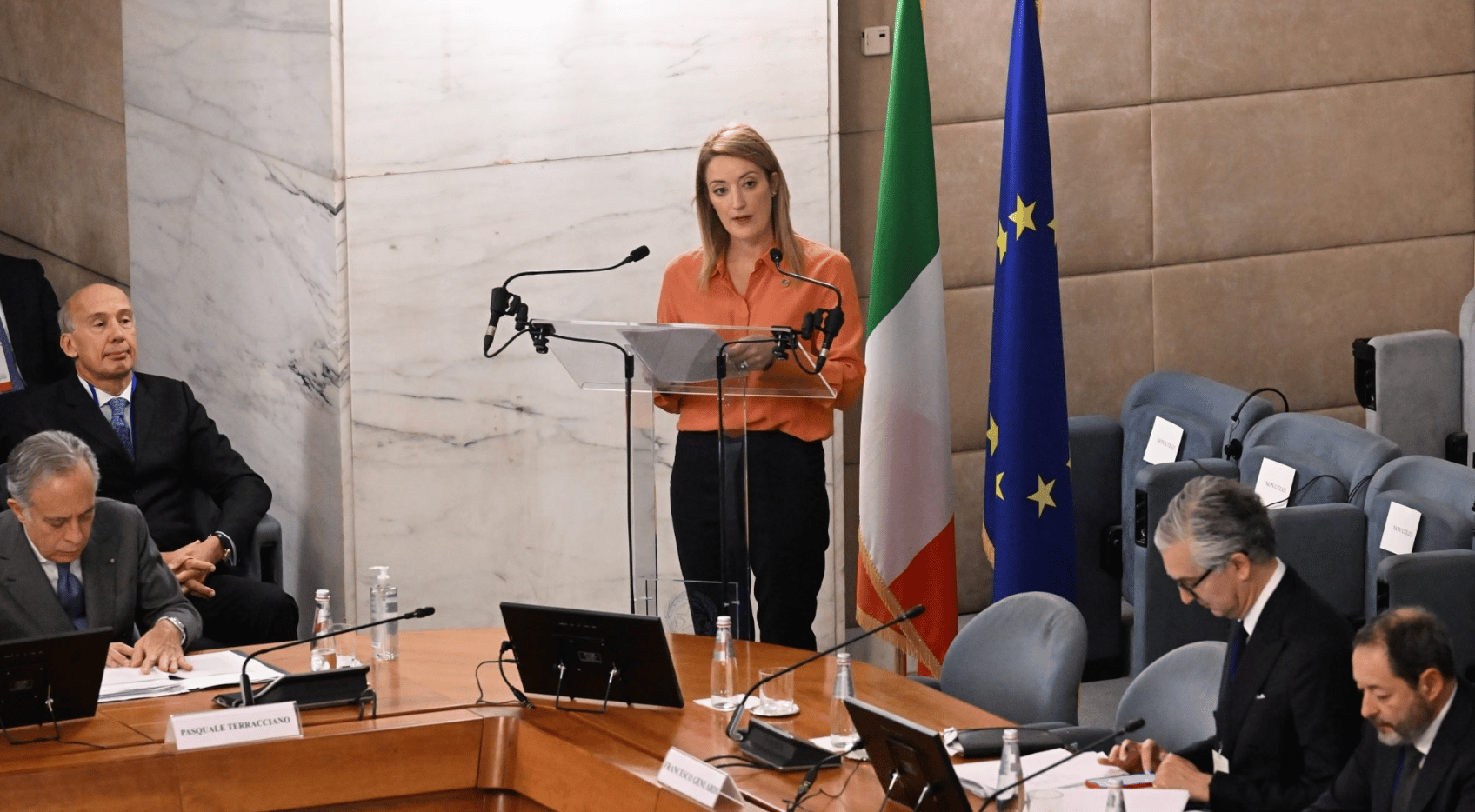 Roberta Metsola Italia