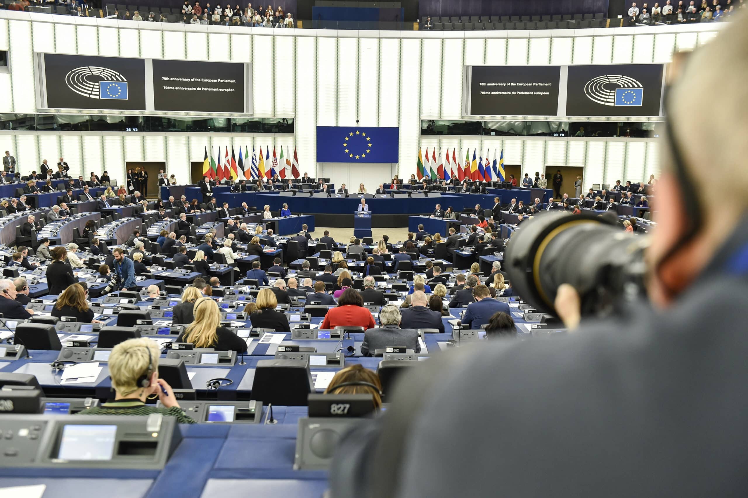 EP Plenary session - Solemn ceremony of the 70th anniversary of the European Parliament