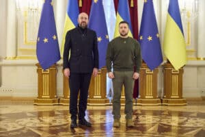 Charles Michel Volodymyr Zelensky Ue Ucraina