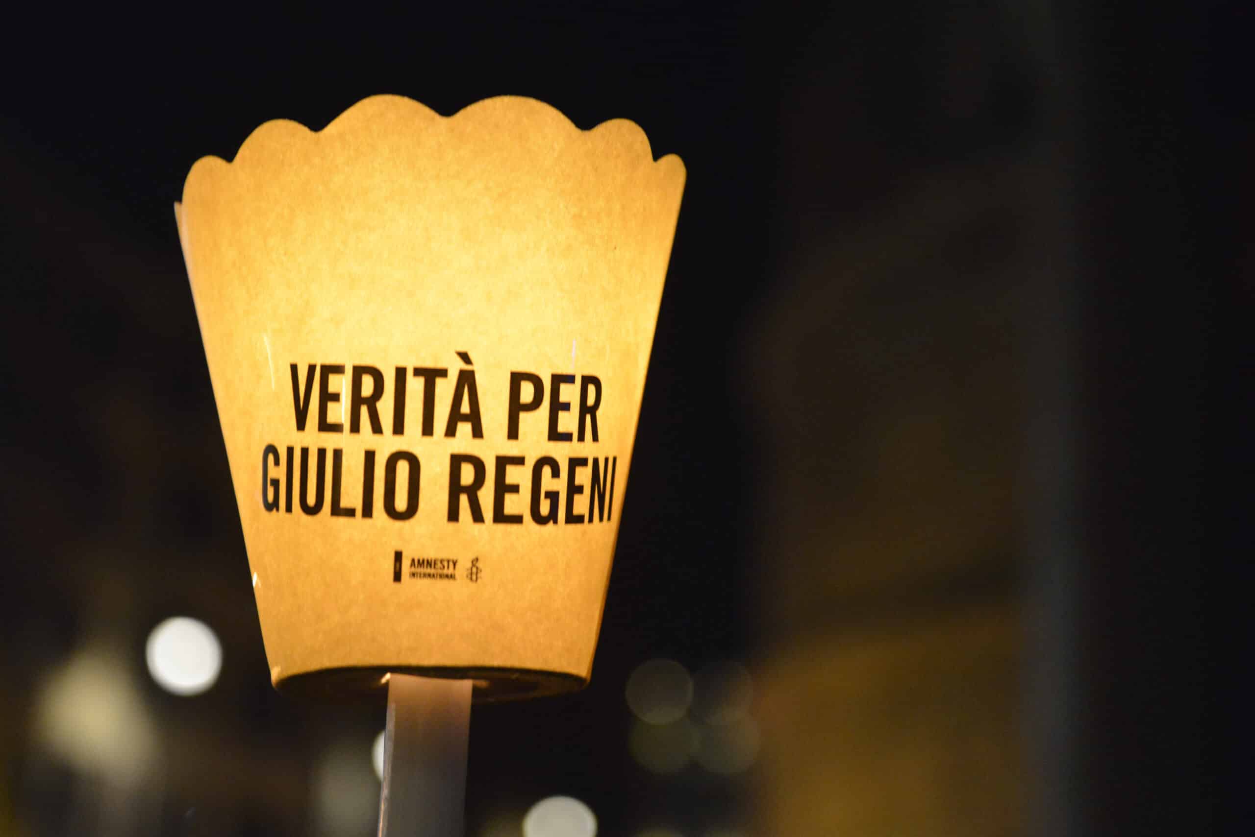 Fiaccolata per Giulio Regeni