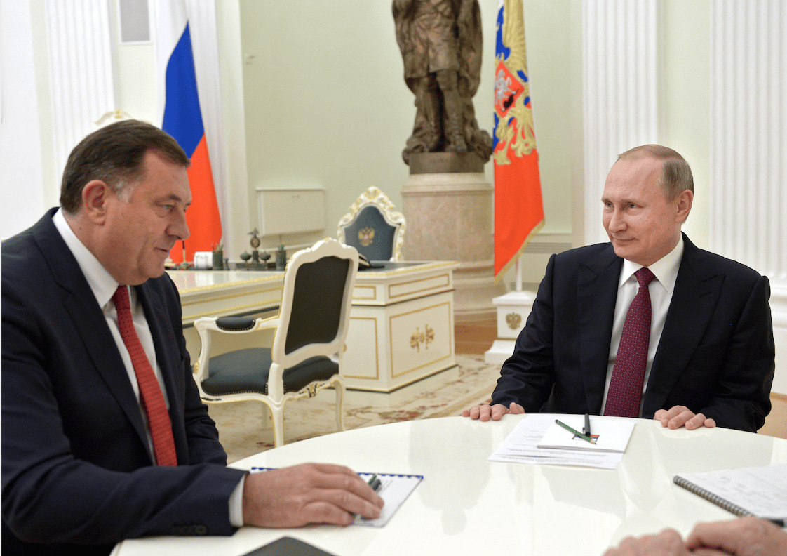 Republika Srpska Bosnia Dodik Putin