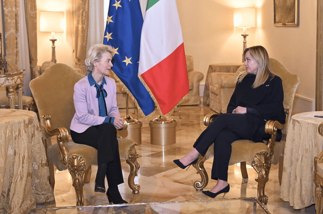 repowereu Meloni von der Leyen Ue Italia