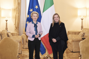 Meloni von der Leyen Ue Italia